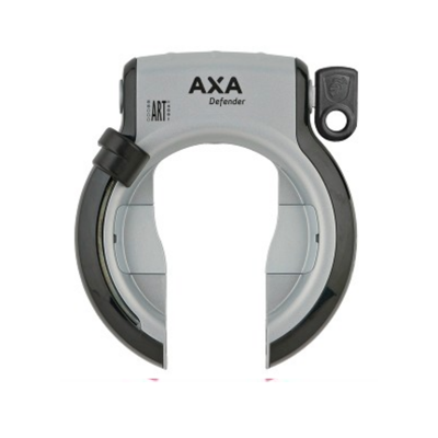Ringslot AXA Defender zonder spatbordbevestiging ART** zilver/zwart