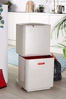 Joseph Joseph Intelligent Waste Afvalemmer Totem Max 60 Liter (30+30 Liter) - thumbnail