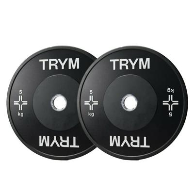 TRYM Bumperplate set 2 x 5 - Zwart - 50 mm TRYM Bumperplate set 2 x 5 - Zwart - 50 mm