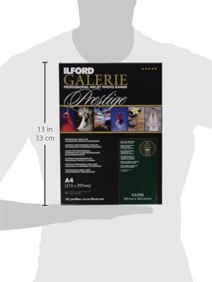 Ilford galerie glossy photo paper 260g igpgp a4 25 vel
