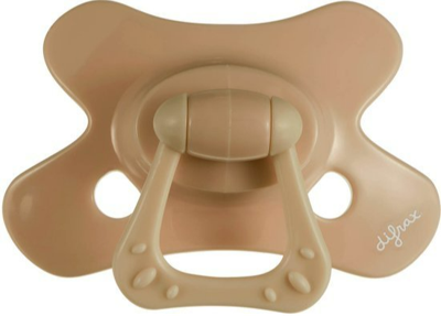 Difrax Fopspeen Natural 6+ Maanden - Caramel