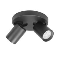 Highlight OpbouwspotOliver 2-lichts mat zwart - S7156.01 - thumbnail