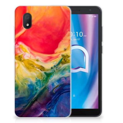 Smartphone hoesje Alcatel 1B (2020) Watercolor Dark Smartphone hoesje Alcatel 1B (2020) Watercolor Dark