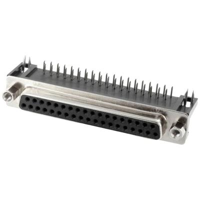 Connfly DS1037-01-37FNAKT74 DS1037-01-37FNAKT74 D-sub female connector Aantal polen: 37 Soldeerpennen 1 stuk(s) Tray