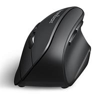 Perixx PERIMICE-804 Ergonomische muis Bluetooth Optisch Zwart 6 Toetsen 1600 dpi Ergonomisch - thumbnail