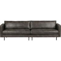 WOOOD Bank 'Rodeo Classic' 3-zits, kleur antraciet - thumbnail