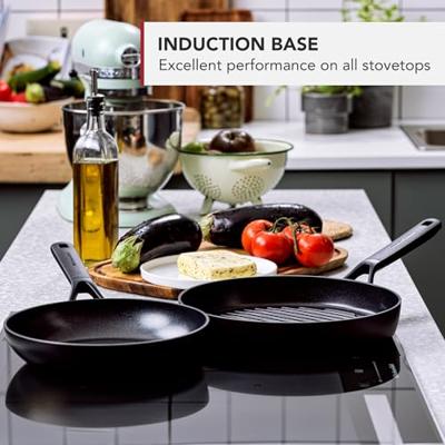 KitchenAid Grillpan Classic Forged - ø 28 cm - keramische anti-aanbaklaag - thumbnail
