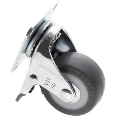 TOOLCRAFT TO-5137869 Zwenkwiel met parkeerrem en schroefplaat 50 mm Draagvermogen (max.): 50 kg TOOLCRAFT TO-5137869 Zwenkwiel met parkeerrem en schroefplaat 50 mm Draagvermogen (max.): 50 kg