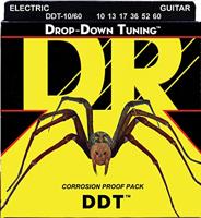 DR Strings DDT-10/60 Drop Down Tuning 10-60 set snaren voor elektrische gitaar - thumbnail