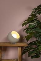 Lucide DOREDOS - Tafellamp - Ø 20 cm - 1xE27 - Beige - thumbnail