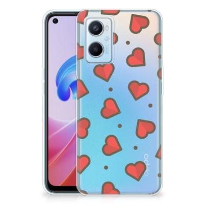 OPPO A96 | OPPO A76 | TPU bumper | Hearts