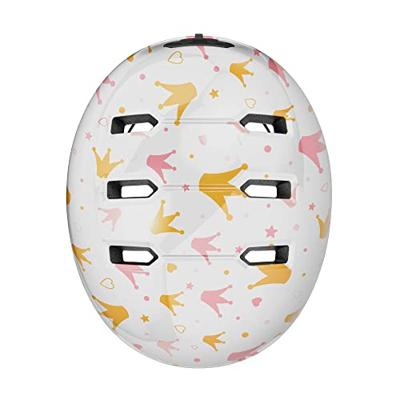 Abus helm skurb kid white crowns s 45-50cm