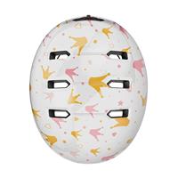 Abus helm skurb kid white crowns s 45-50cm - thumbnail
