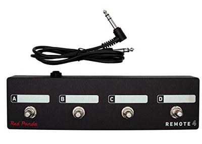 Red Panda Remote 4 voetschakelaar voor Tensor & Particle V2 Red Panda Remote 4 voetschakelaar voor Tensor & Particle V2