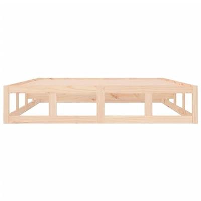 Bedframe massief hout 160x200 cm - thumbnail