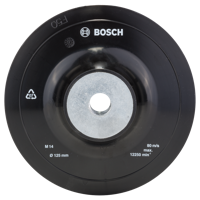 Bosch Accessoires Schuurschijf voor haakse slijpmachines, spansysteem, 125 mm - 2609256257 - thumbnail