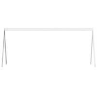 Kinderbedhuisje 199x80,5x88 cm massief grenenhout wit - thumbnail