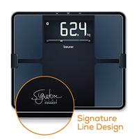 Beurer BF 915 Personenweegschaal Digitaal Weegbereik (max.): 200 kg Zwart Met Bluetooth - thumbnail