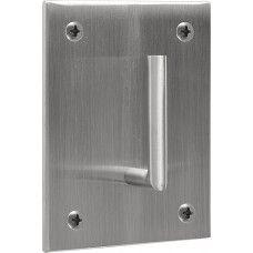 Formani Piet Boon ONE PB105 massieve haak vast op onderplaat - mat RVS