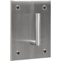 Formani Piet Boon ONE PB105 massieve haak vast op onderplaat - mat RVS - thumbnail