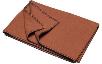 David Fussenegger David Fussenegger plaid Sylt uni 140x200cm Toffee