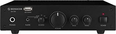 Monacor SA-100 Stereoversterker 2 x 50 W