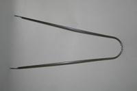 Gazelle spatbord stang 28 rvs 345mm - thumbnail