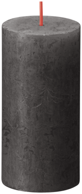 Bolsius Rustiek stompkaars 100/50 grijs