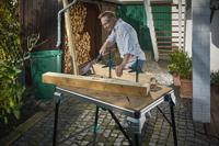 Wolfcraft 6909000 Master work 1600 mobiele werktafel 21 kg Zwart, Zilver - thumbnail