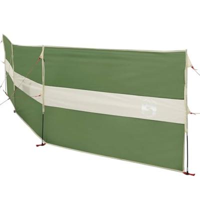 VidaXL Windscherm camping waterdicht 490x123 cm groen