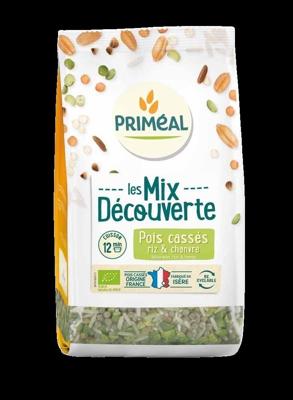 Primeal Mix met spliterwten, rijst & hennep bio 300 Gram
