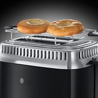 Russell Hobbs 21681-56 broodrooster 2 snede(n) Zwart 1300 W - thumbnail