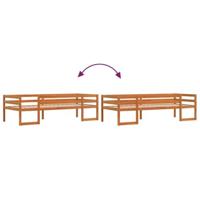 Kinderbedframe massief grenenhout wasbruin 80x200 cm - thumbnail