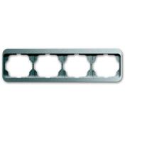 Busch-Jaeger 2CKA001754A4396 Frame Frame 4-voudig Platina 1 stuk(s) - thumbnail