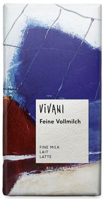 Vivani Chocolade melk delicaat bio 100 Gram