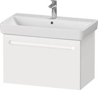Wastafelkast Duravit No.1 Met 1 Lade 74.x42.6x47.8 cm Met Geïntegreerde Greep Mat Wit Duravit - thumbnail