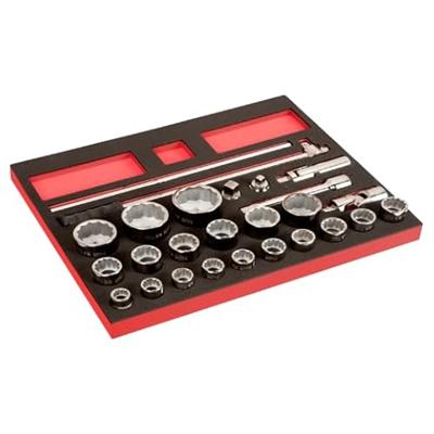 Bahco Foaminlay Fit&Go 3/3 met doppen en toebehoren 3/4" - 26-delig - FF1A2301