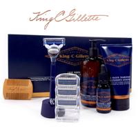 Gillette King C. Gillette Deluxe Baardverzorging set (7-delig) - thumbnail