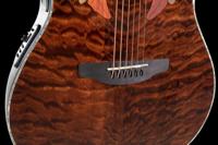 Ovation CE44P-TGE Celebrity Elite Exotic Dark Tiger Eye elektrisch-akoestische westerngitaar - thumbnail
