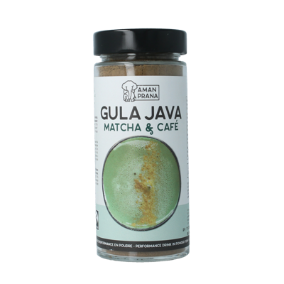 Amanprana Gula java matcha & cafe bio 230 Gram Amanprana Gula java matcha & cafe bio 230 Gram