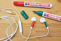 Edding 3000 permanent marker 1,5-3mm rond groen - thumbnail