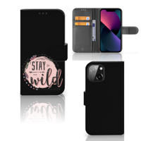 iPhone 13 Mini Leuk Hoesje Boho Stay Wild - thumbnail