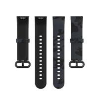 Siliconen band met print - Camouflage grijs - Xiaomi Mi Watch Lite / Redmi Watch - thumbnail