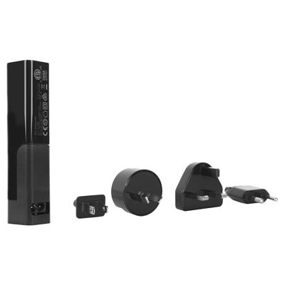 4-Way USB Fast Charger - Netspanningsadapter - 4.8 A - 4 uitgangsaansluitingen (USB) - zwart 4-Way USB Fast Charger - Netspanningsadapter - 4.8 A - 4 uitgangsaansluitingen (USB) - zwart