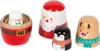 Small Foot - kerstmis matroesjka poppen - thumbnail