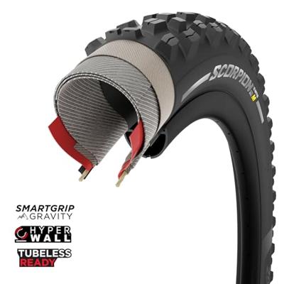 Pirelli scorpion™ e-mtb mixed terrain 29x2.6" folding tyre