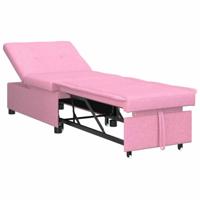 Slaapbank Roze 194 x 67 x 37 cm Stof - thumbnail