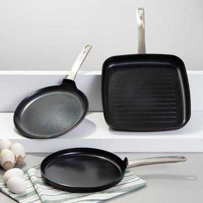 BergHOFF LEO RECYCLED Omeletpan, Antikleef Pan Grijs - thumbnail