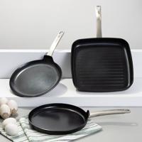 BergHOFF LEO RECYCLED Omeletpan, Antikleef Pan Grijs - thumbnail