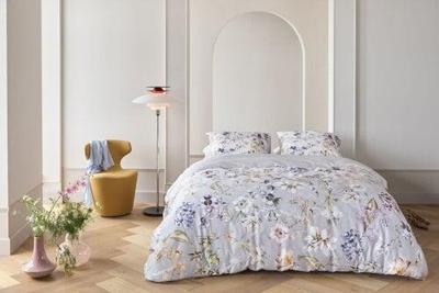 Kardol Kardol by Beddinghouse Dekbedovertrek Branche Grey Green 260x200/220 cm